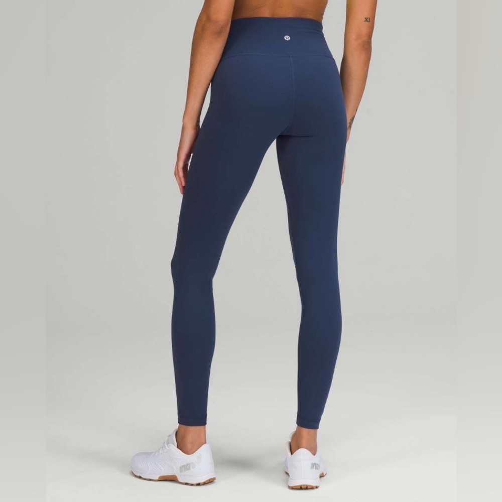 Lululemon Sz 16 Wunder Train High-Rise Tight 28" in Mineral Blue Size 16